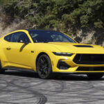 yellow mustang